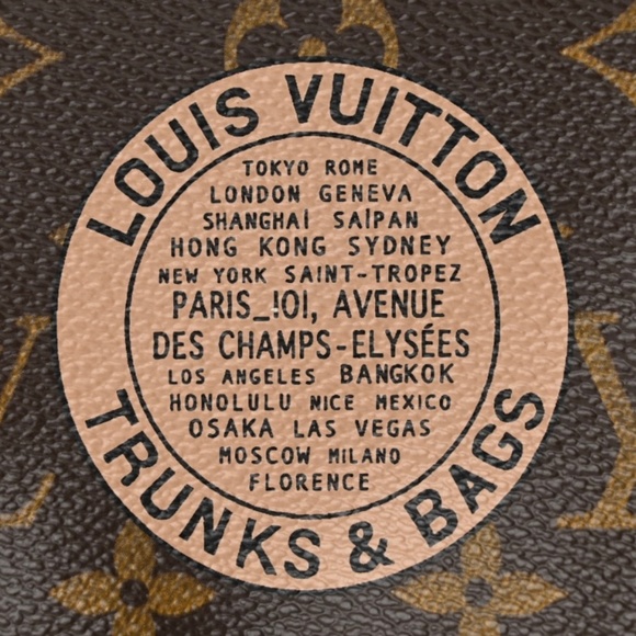 LOUIS VUITTON Monogram Trunk Illustration Pochette FL1037 - Picture 9 of 17